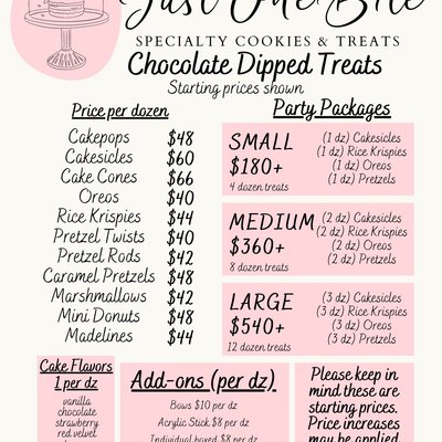 Chocolate Dipped Treats