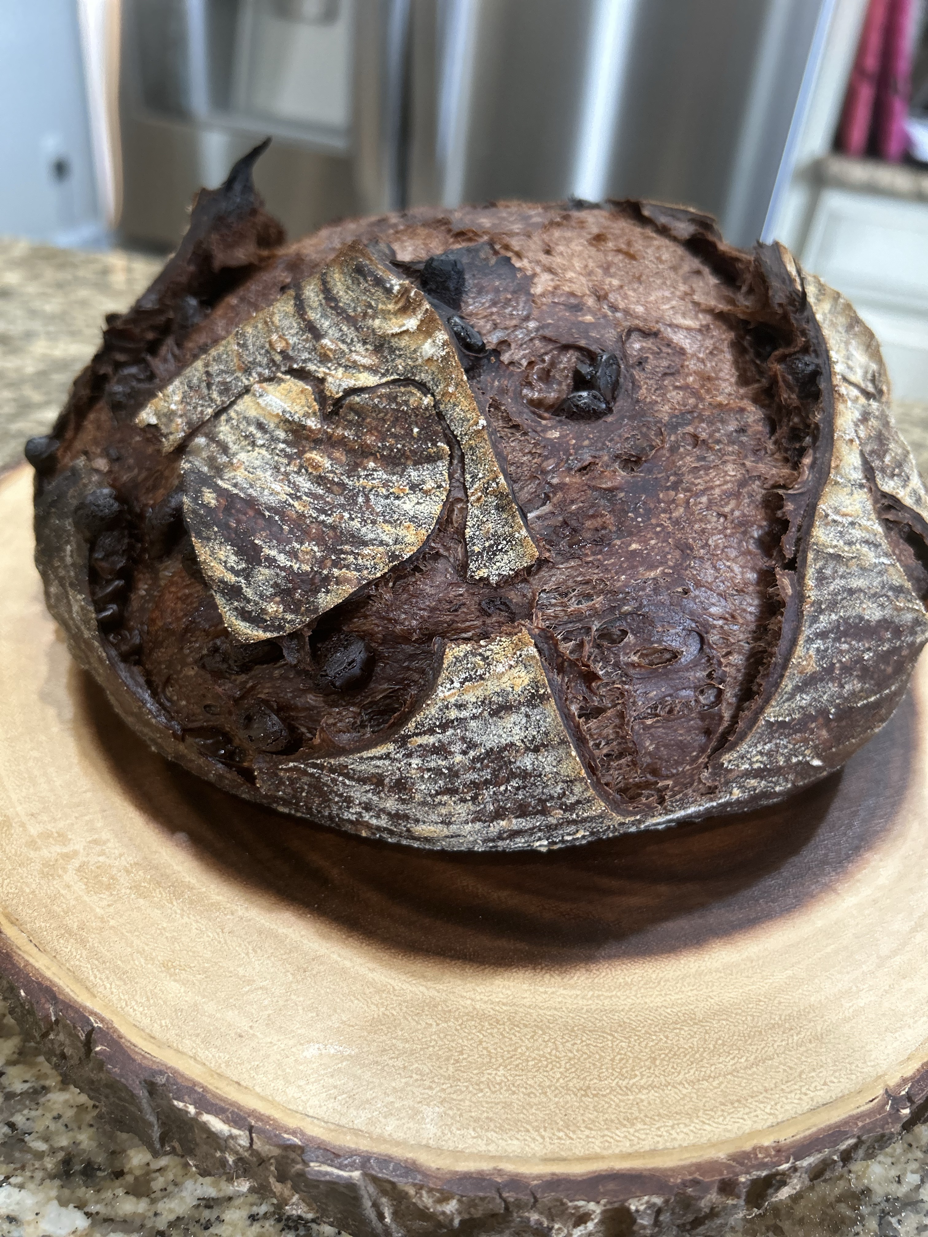 Double Chocolate brownie Sourdough Loaf
