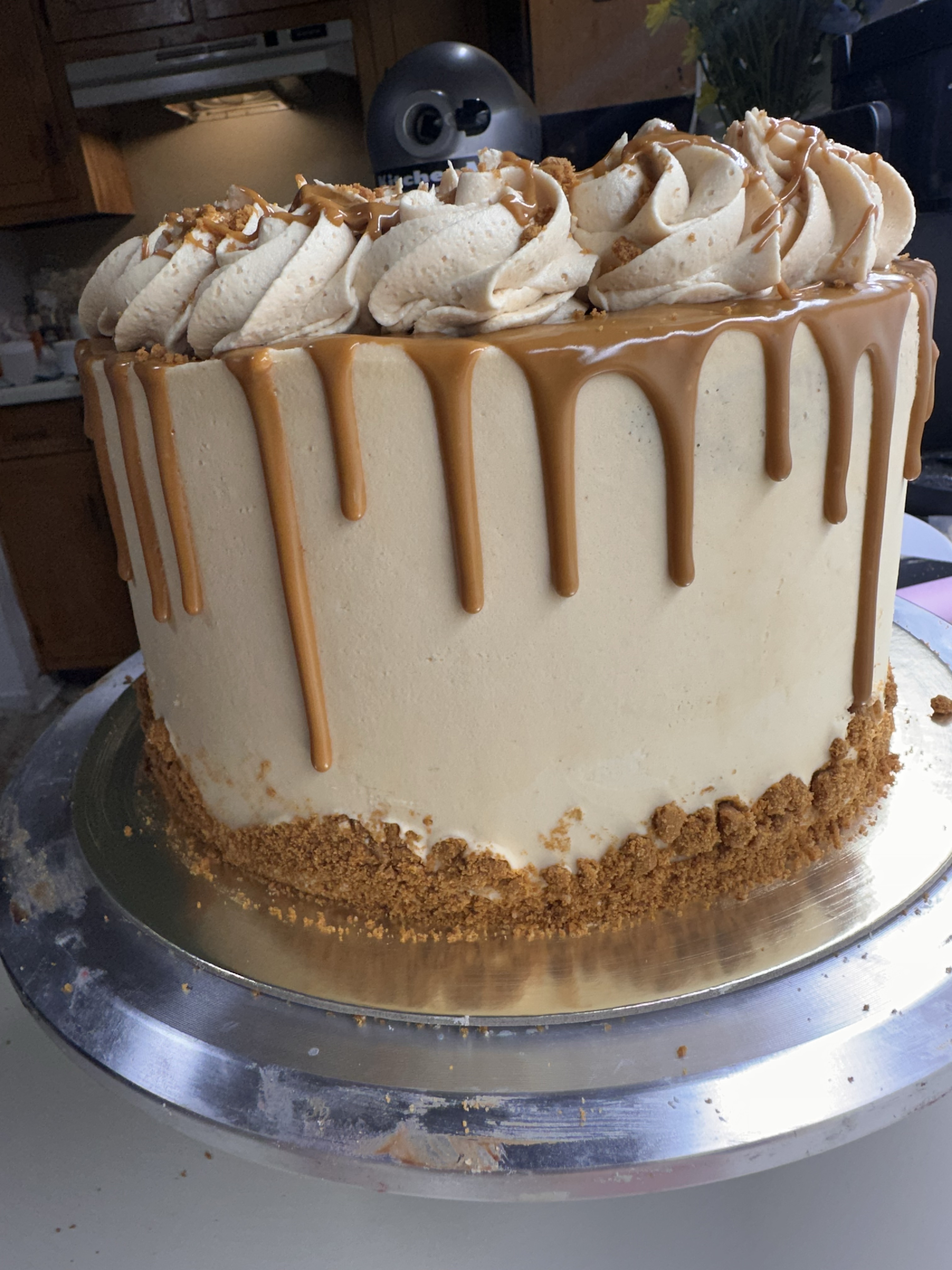 6” Biscoff Cookie Butter Cake