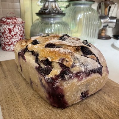 NEW Seasonal: Blueberry Lemon Sourdough Loaf