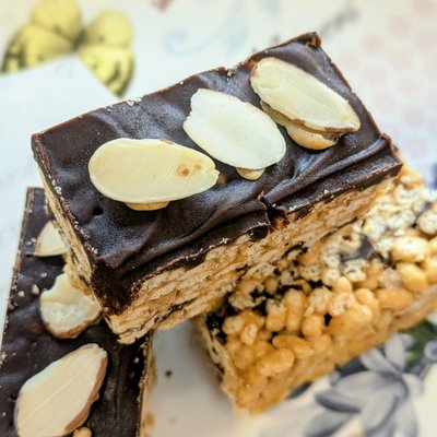 Dark Chocolate Nut Butter Bars