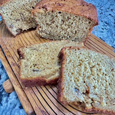 Banana Walnut Sourdough Loaf