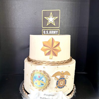 4" / 6" Two Tier Cake 
