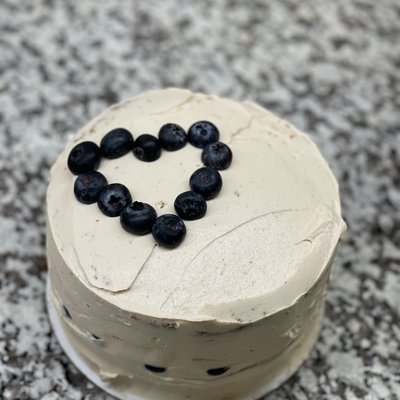 Peanutbutter Pumpkin Birthday Cake