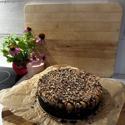 Peanut Butter Toffee Cheesecake