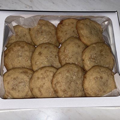 Toffee Cookies (A Dozen)