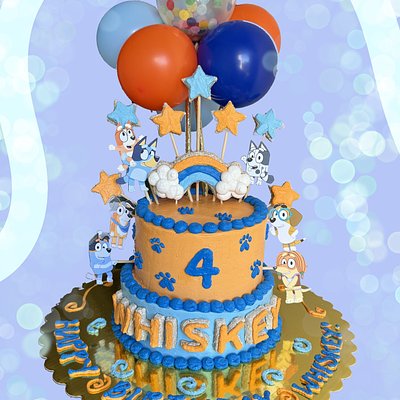 Pick-Your-Theme Barkday Cake (2 tier 6x5 inch)