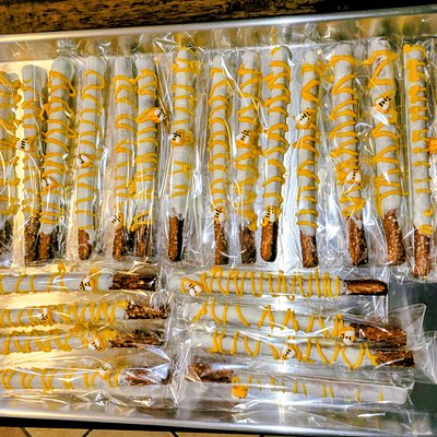  Chocolate Covered Rod Pretzels 