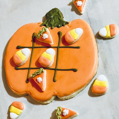 🎃Tic Tac Toe Pumpkin Cookie Kit ✨