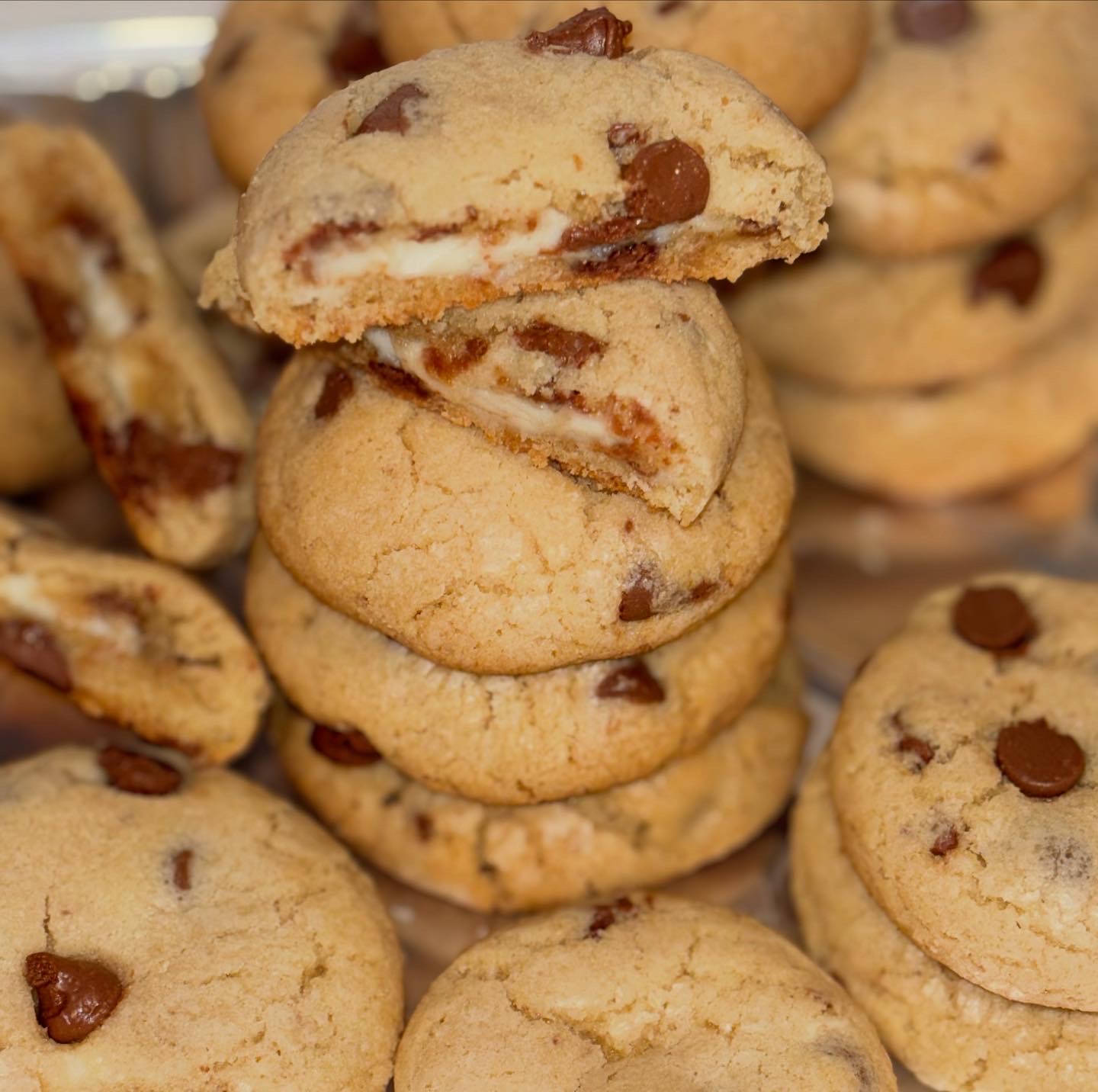 Cheesecake Chocolate Chip Cookies