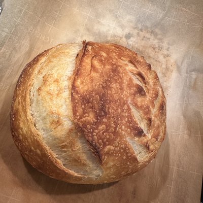 Sourdough Roasted Garlic Loaf
