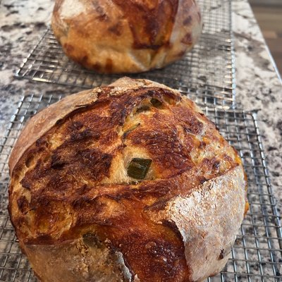DUBLIN FIRE & CHEESE: Jalapeño Cheddar Sourdough
