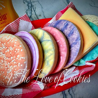 Hamburger Cookies