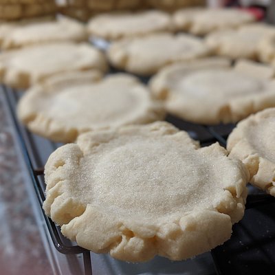 Lightly Sweet Sugar Cookies