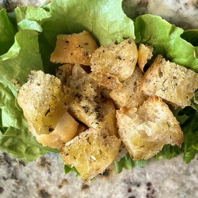 Italian Herb Sourdough Croutons 