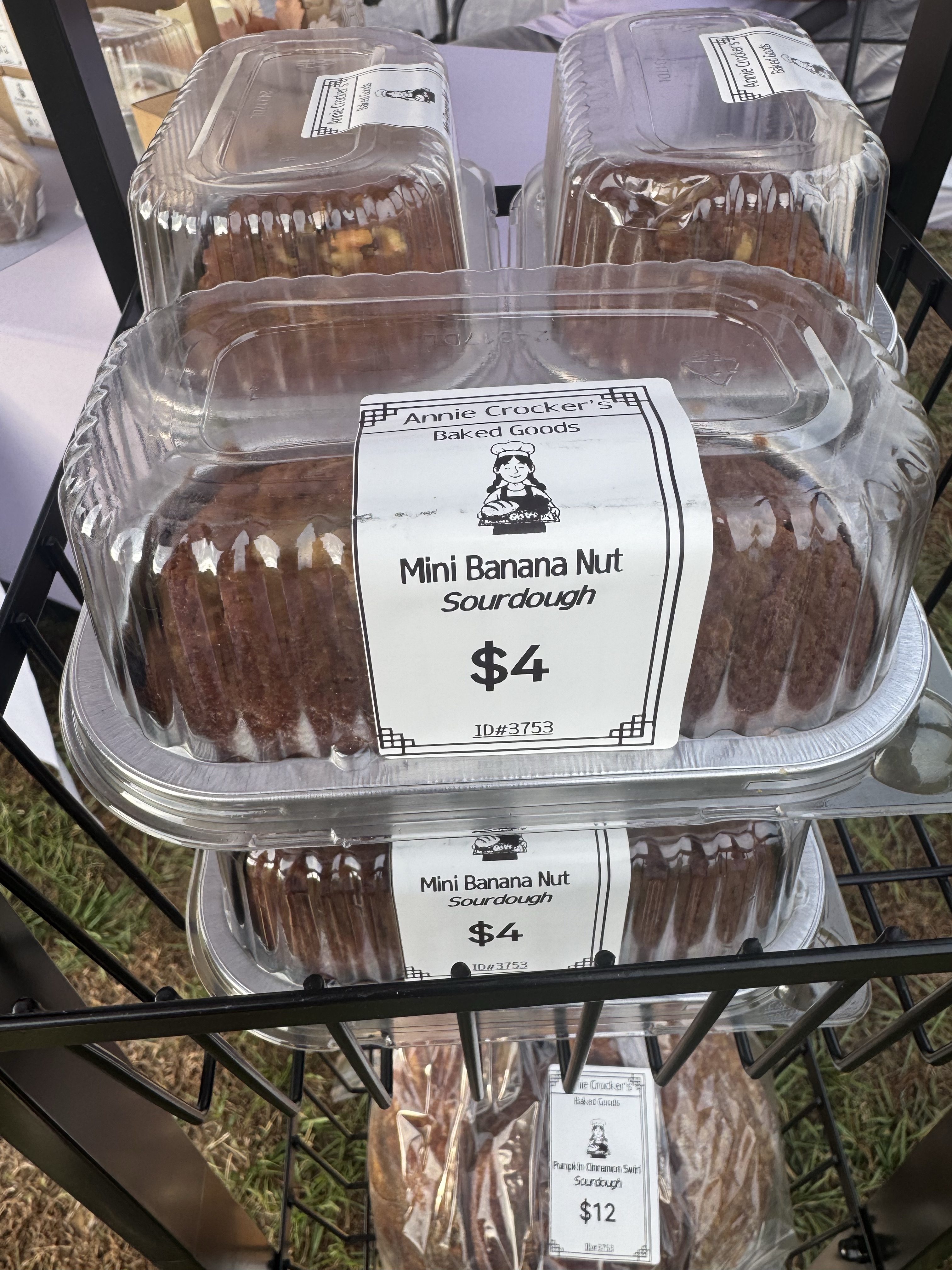 Mini Banana Nut Loaf