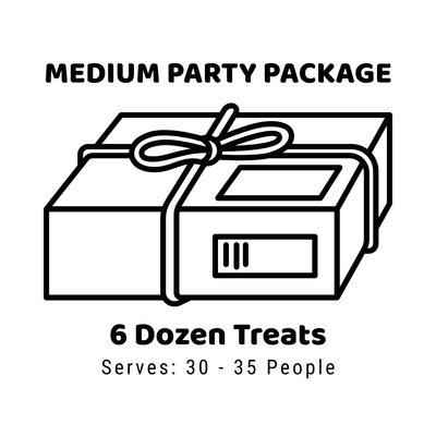 Medium Party Package (6 Dozen Treats)