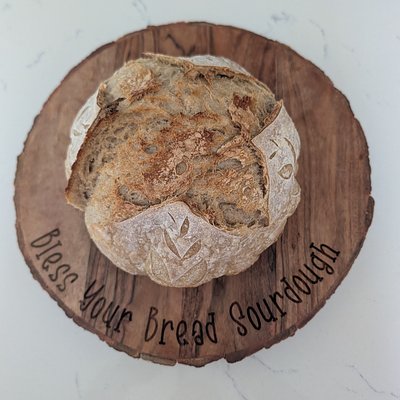 Whole Wheat Sourdough Loaf