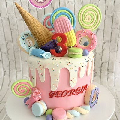 Candy Theme Cake 6inch 