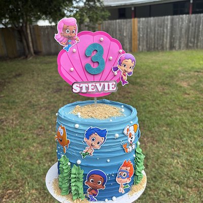 6” 3 Layer Round Cake 