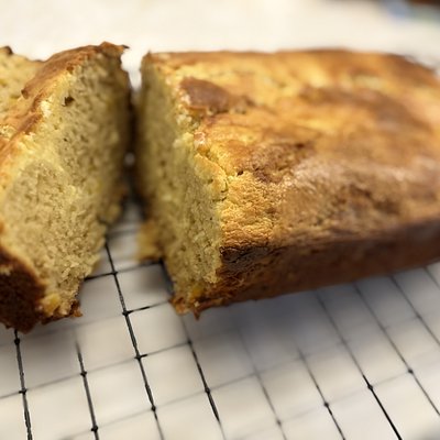 Peach Cheesecake Bread
