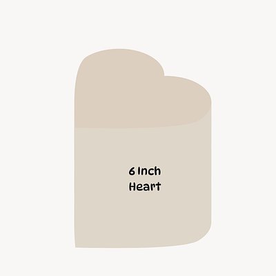 Heart - Six Inch