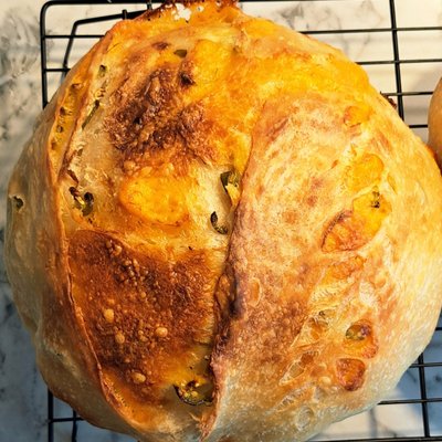 Cheddar Jalapeno Sourdough 