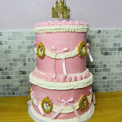 Tiered Princess Cakes