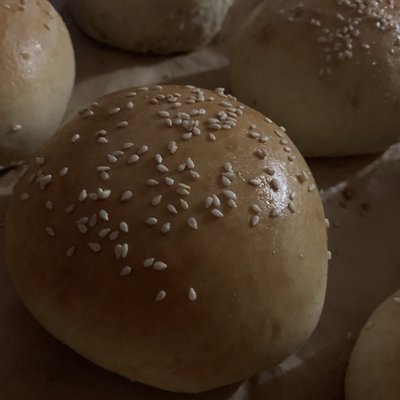 Sesame Soft Buns (6 Large)