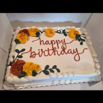 Quarter Sheet Cakes 