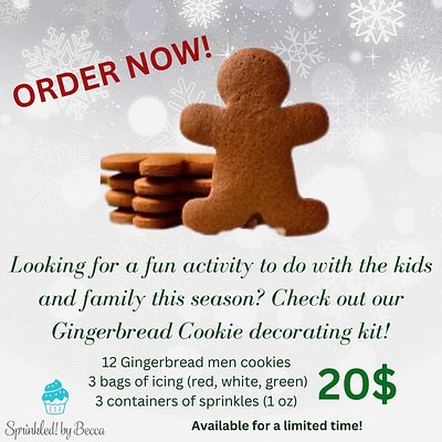 Gingerbread Cookie Kit