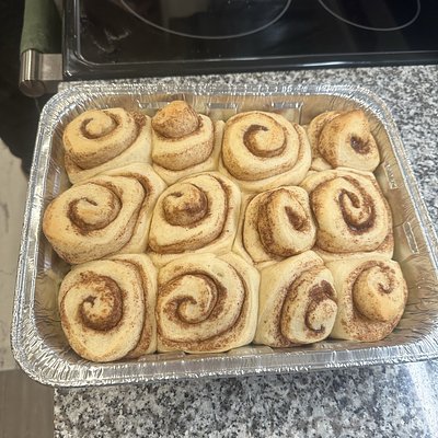 No Sugar Added Cinnamon Rolls 