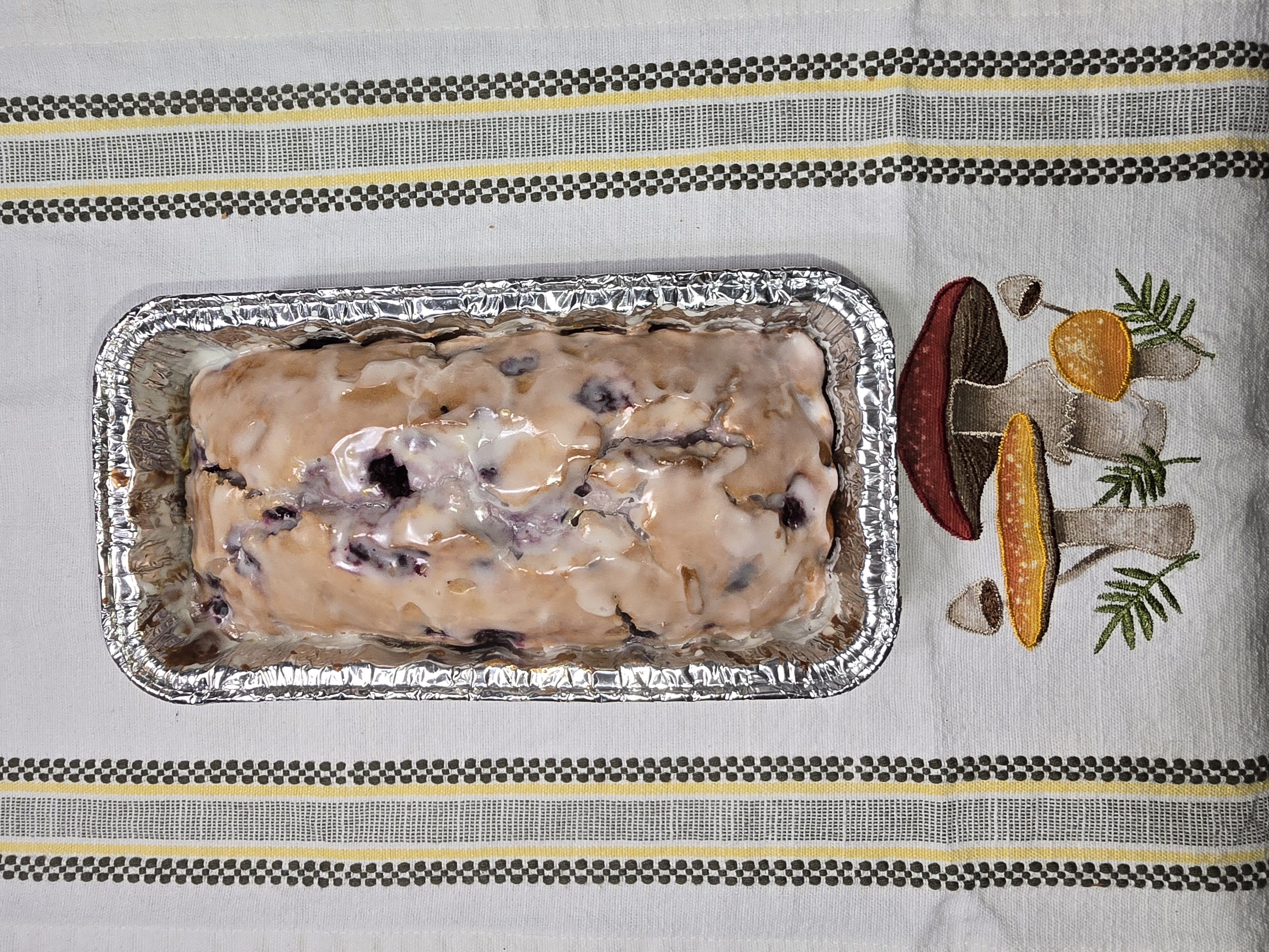 Lemon Blueberry Sourdough Cake 