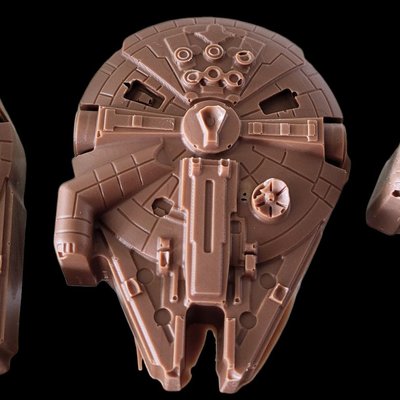 Filled Chocolate Ship