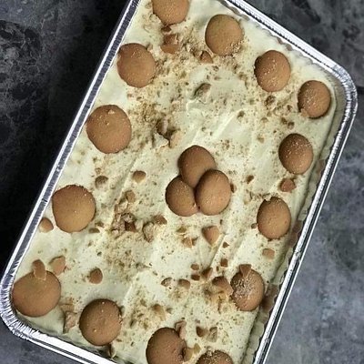 Full Pan Homemade Banana Pudding