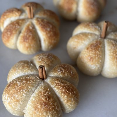 4 Mini Pumpkins-READ DESCRIPTION 