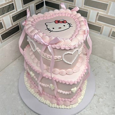 6+8in. Two Tier heart 