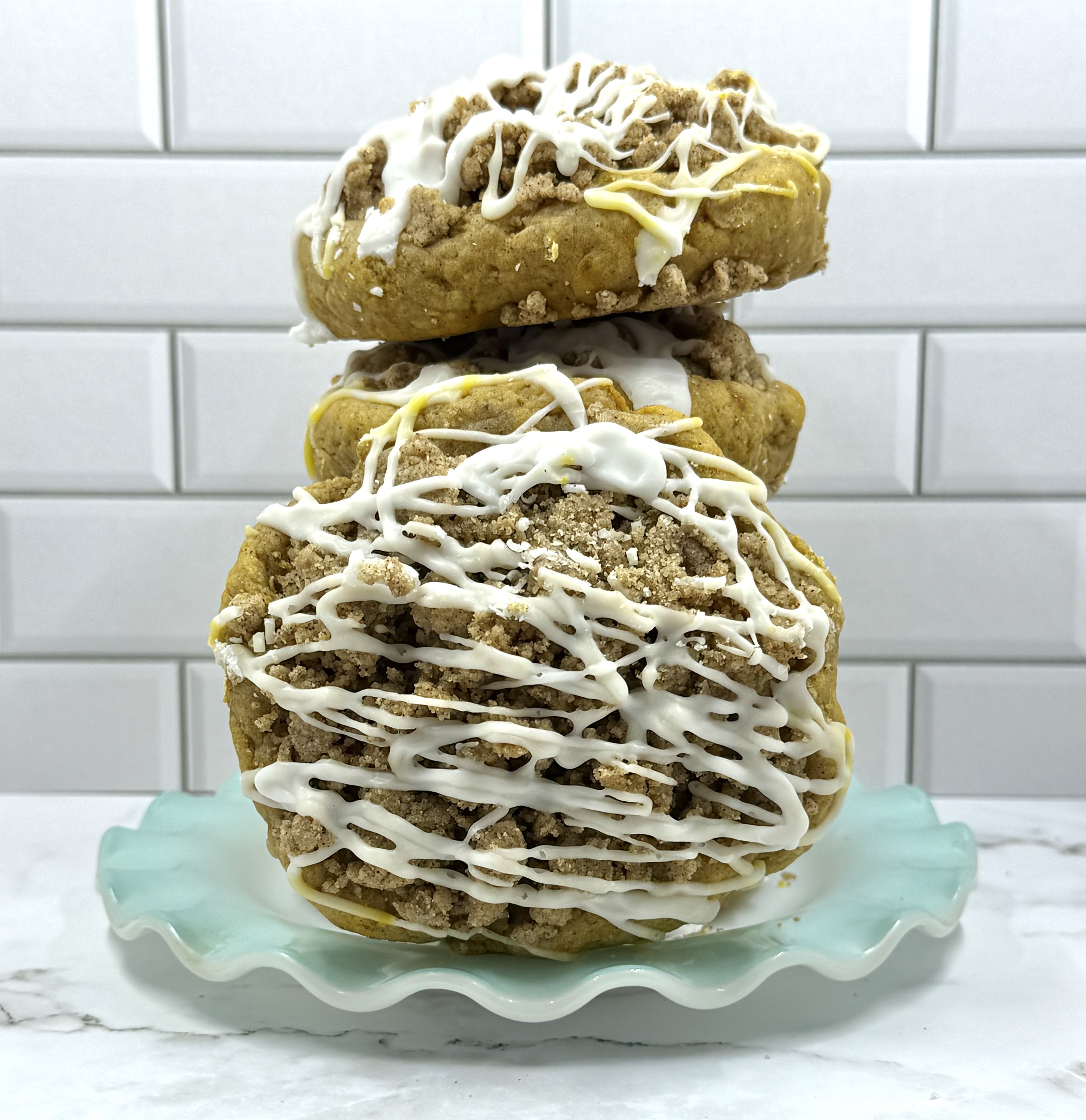Pumpkin Coffee Cake Cookie