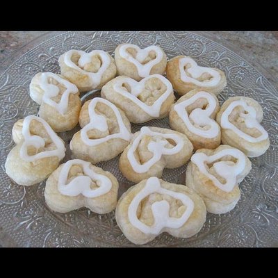 Mini Pastry Hearts