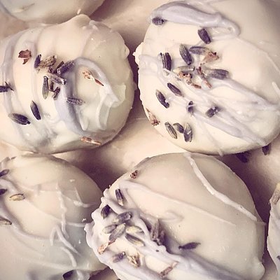 Lavender Cake Balls