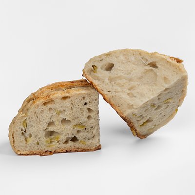 Hot Pepper Parmesan Sourdough Large Loaf