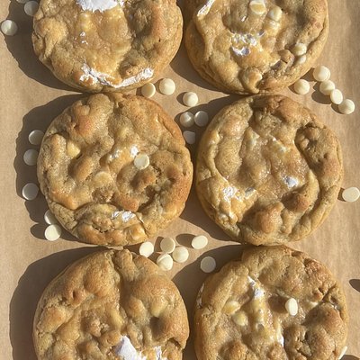 Lemon White Chocolate Cookie 6 Pack 
