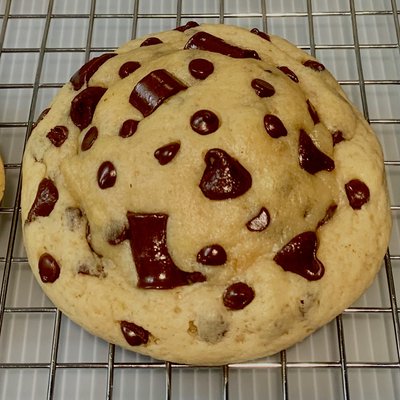Triple Chocolate Chip Jumbo Stuffed Cookie