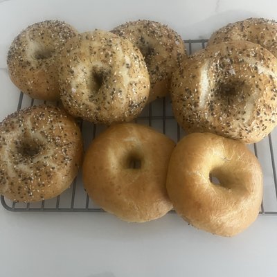 Organic 6 Sourdough Bagels