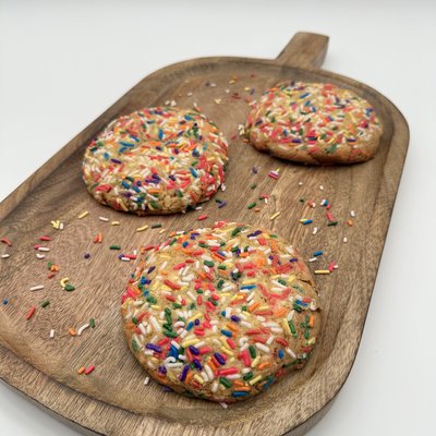 Rainbow Sprinkle Cookie
