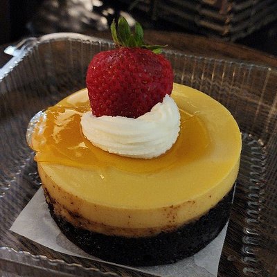 4" Flancocho With Strawberry