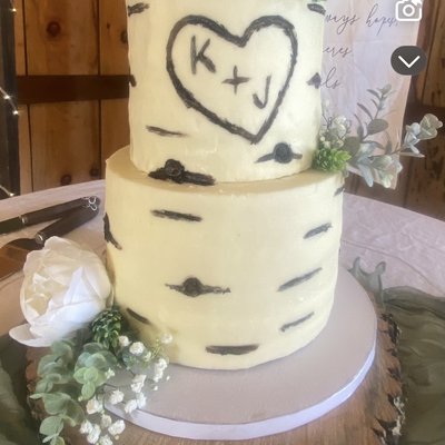 Two tier cakes 