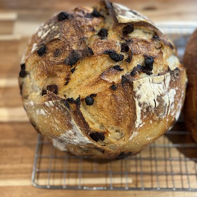 Chocolate Chip Sourdough Boule