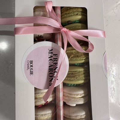 Macarons (box of 12)