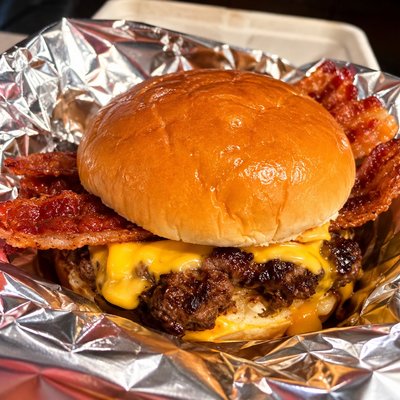 Hamburger And Fries 